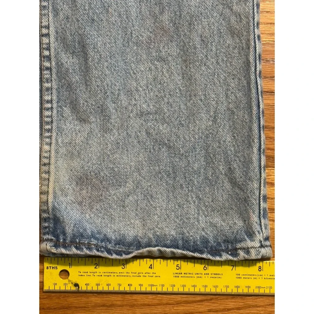 Vintage 70s Levi's Orange Tab Men 32x31 Bell Bottom Flare‎ Denim Jeans